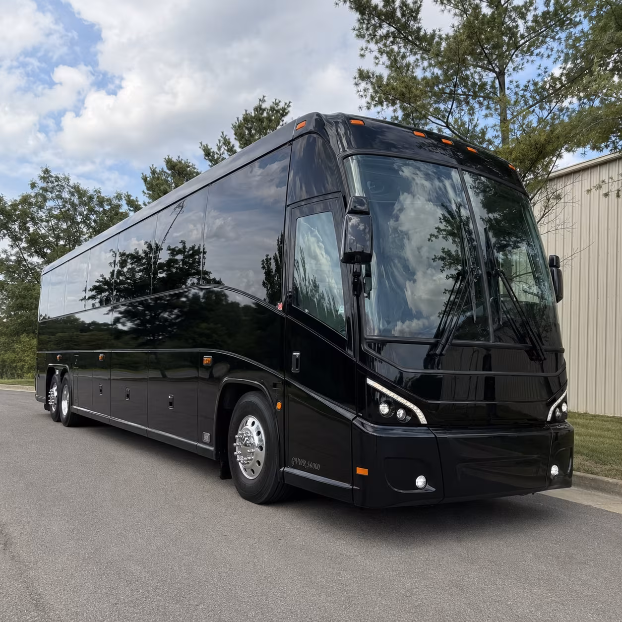 charter buses for tyler weddings and special celebration