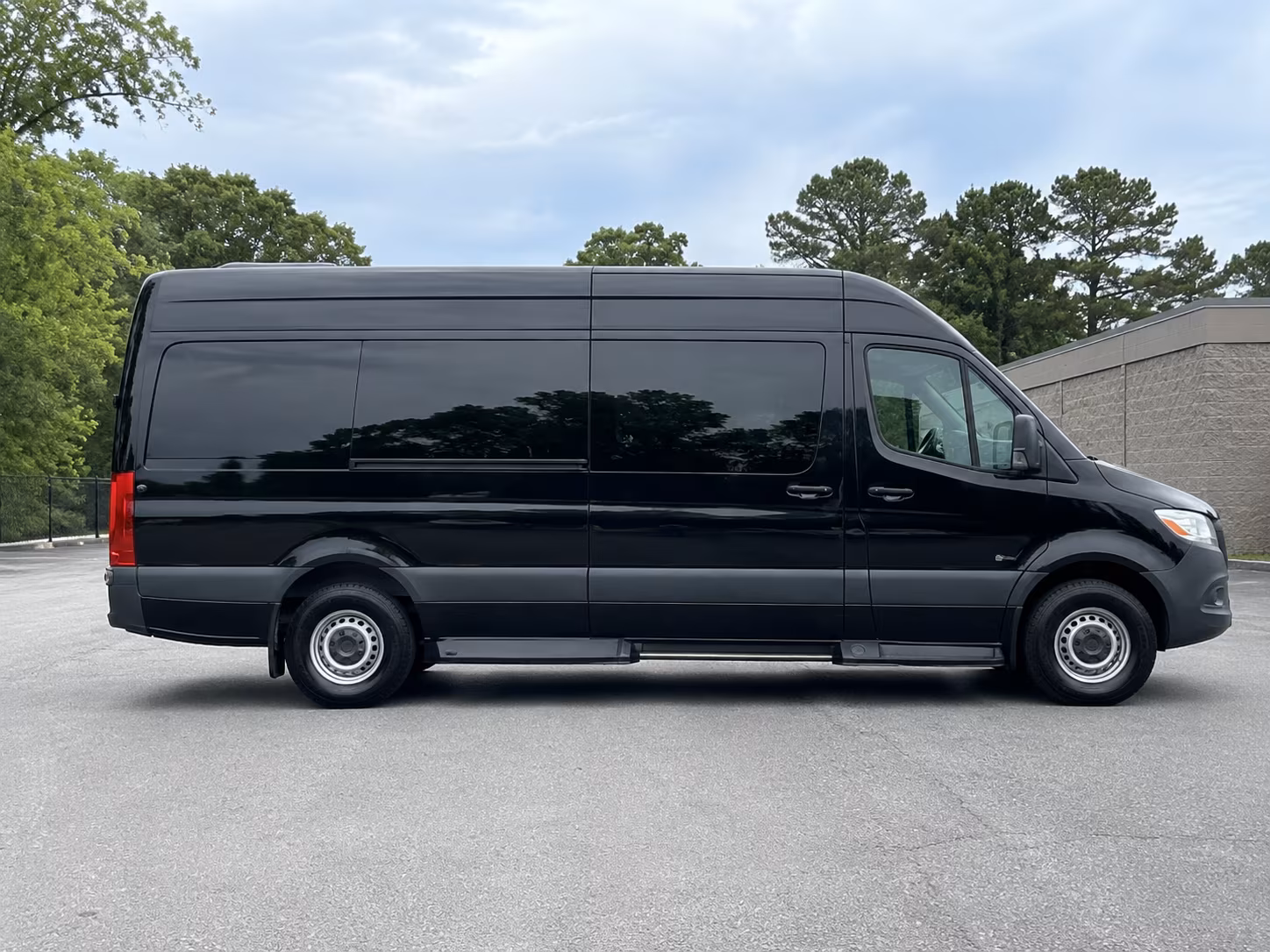 sprinter van with driver