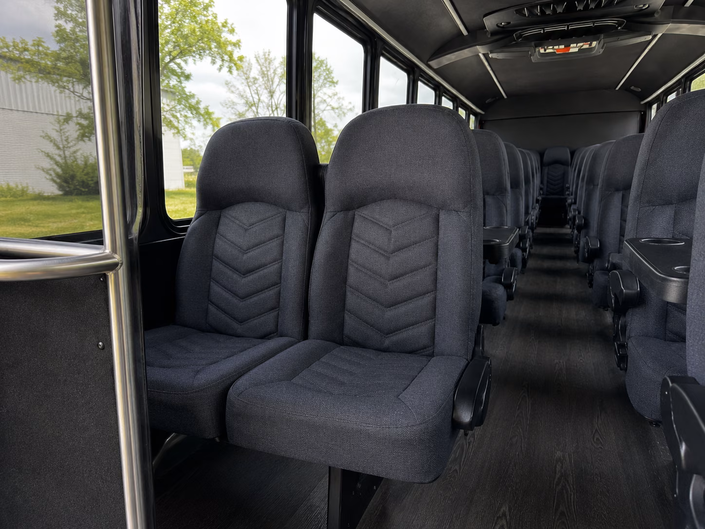 tyler 15 passenger minibus interior