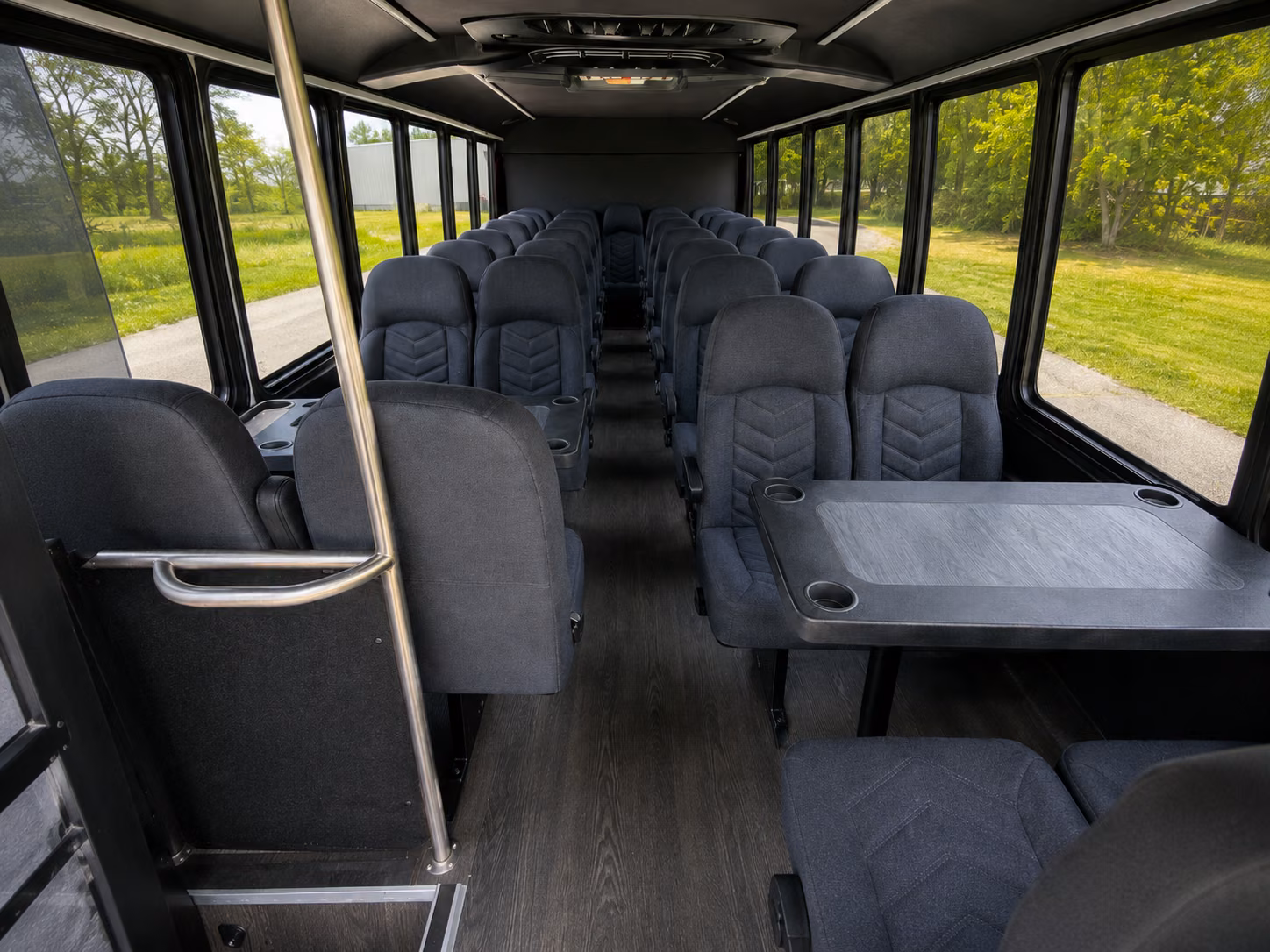 tyler 20 passenger minibus interior