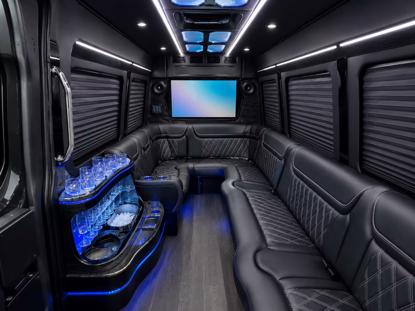 tyler sprinter limousine interior