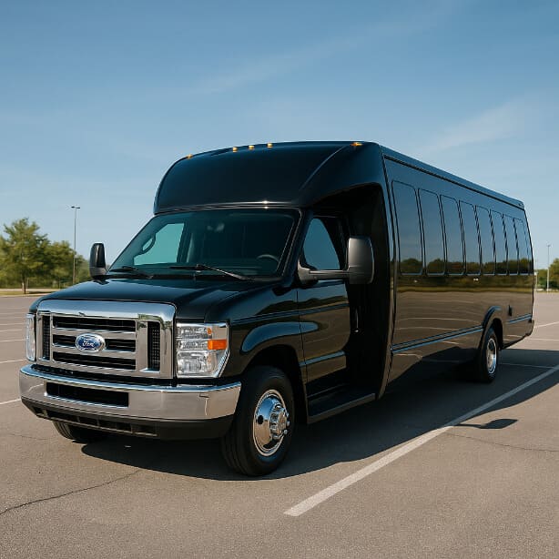 Tyler Coach Bus Service 18 Passenger Minibus